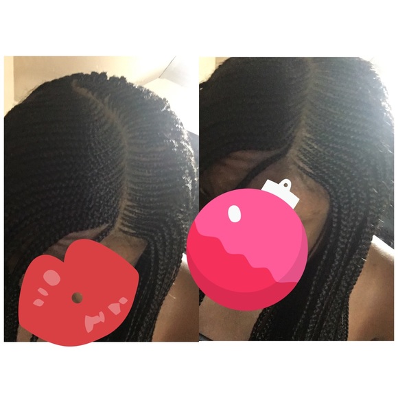 Accessories - BRAIDED LACE FRONT WIG COLOR #1